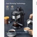 FOHERE Steam Espresso Machine, 3.5 Bar 4 Cup, Professional Compact Espresso and