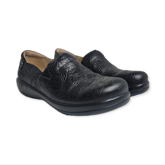 Alegria Keli Embossed Slip On Shoes