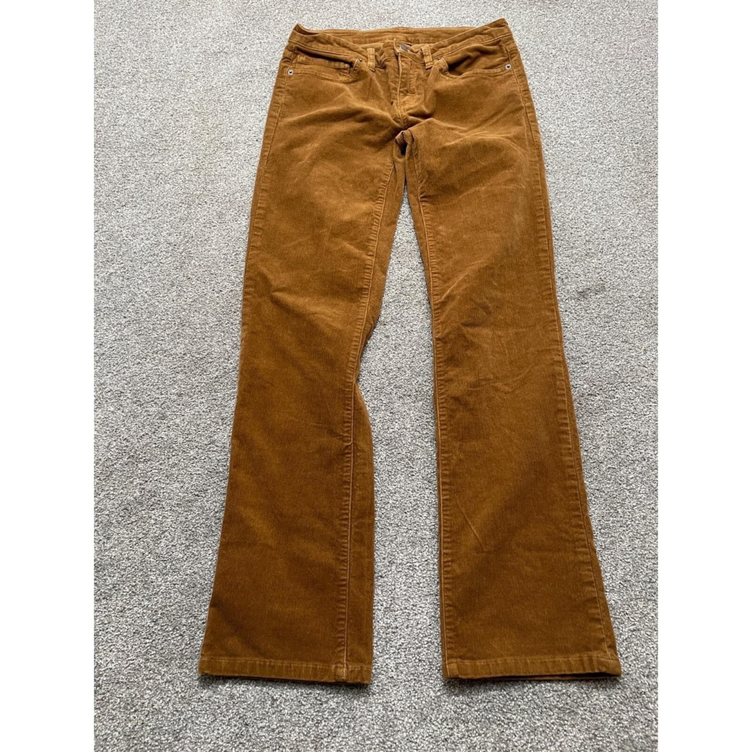 Patagonia Pants Adult 28 6 Brown Organic Cotton Stretch Corduroy Ladies