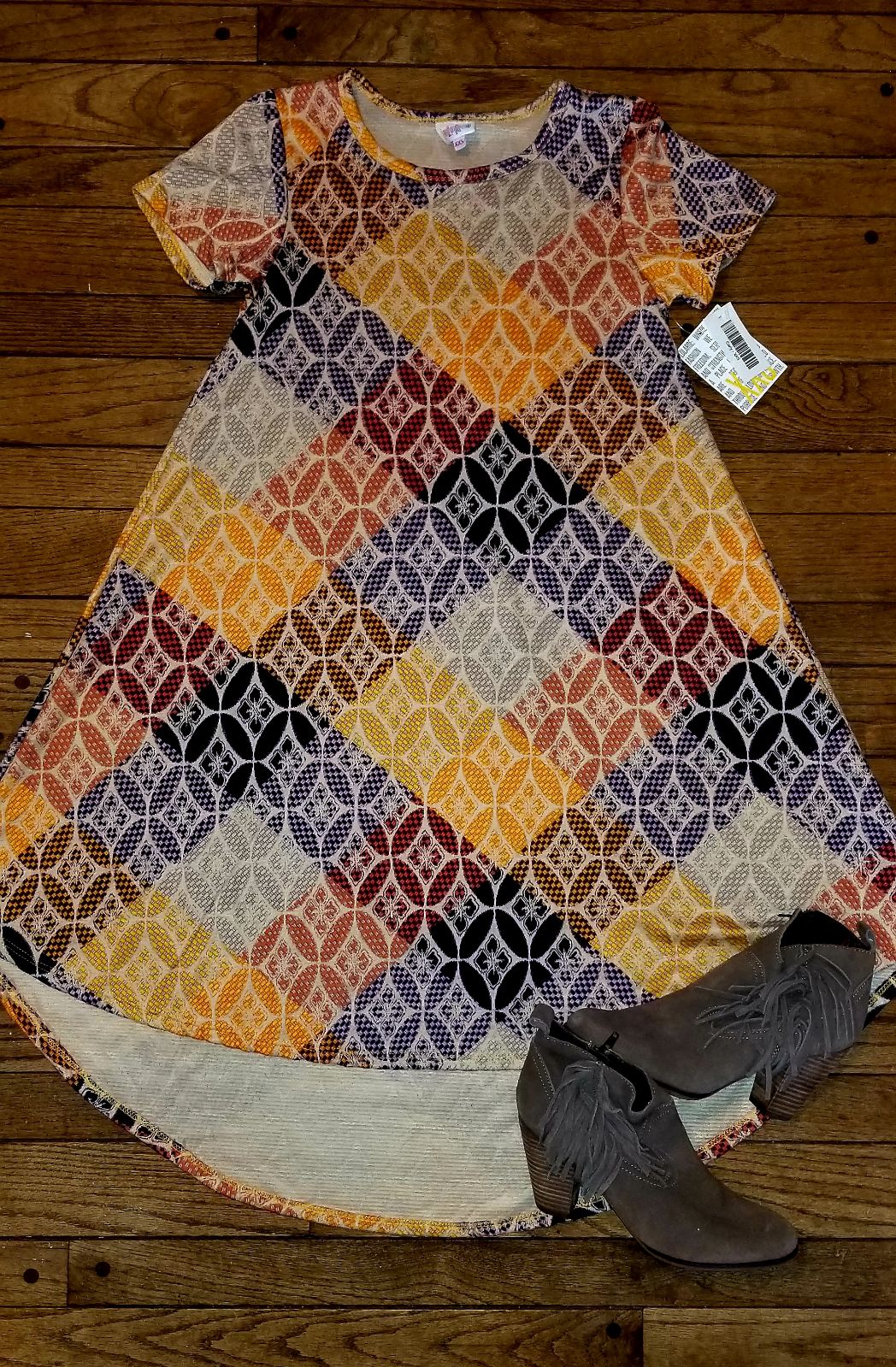 Lularoe XXS Carly Quilted unicorn HTF