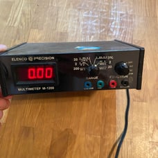 Vintage Elenco Precision Digital Multimeter M-1200