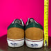 Vans Old Skool Color Mix Green, Blue Suede Canvas Sneaker Sz 9