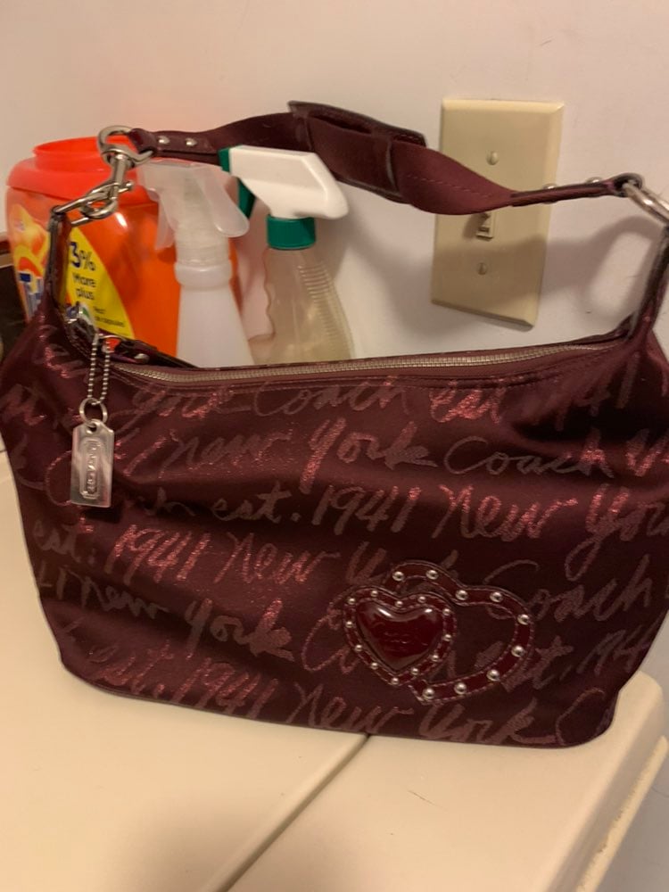Coach 1941 Burgundy Satchel Bag