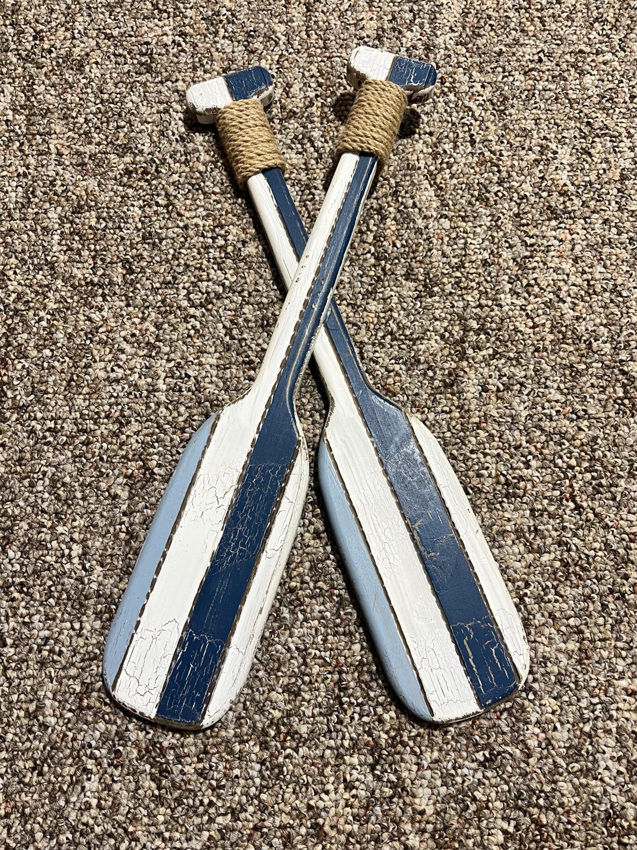 Hobby Lobby beach decor wooden oars