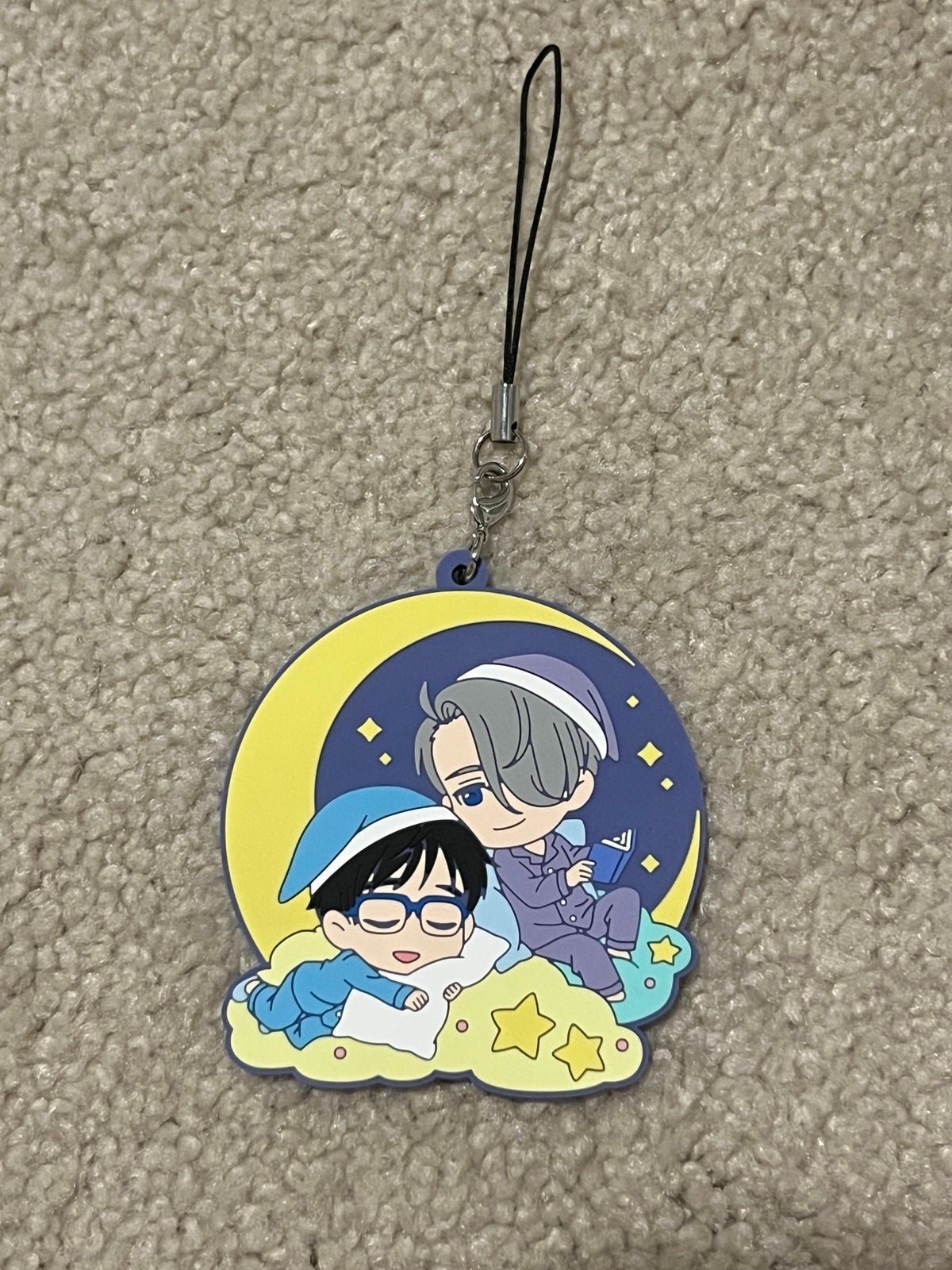 Yuri On Ice Rubber Keychain