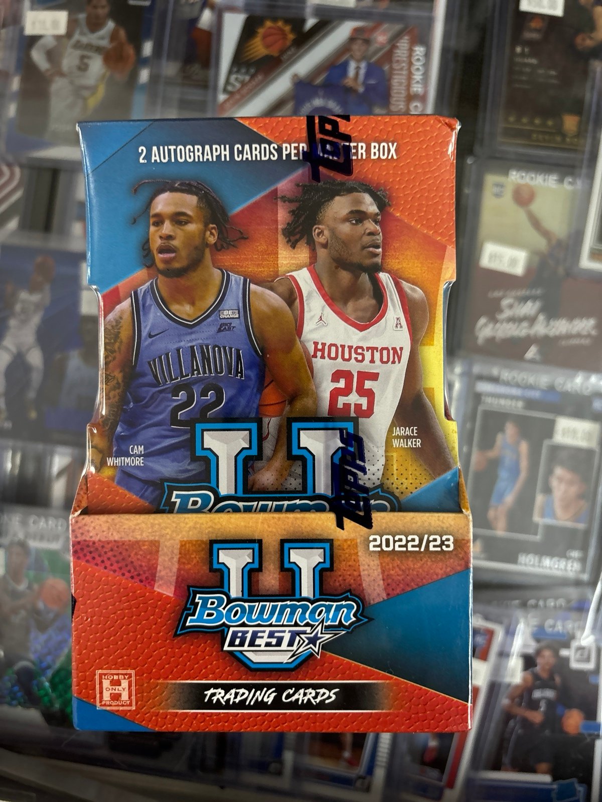 22-23 Bowman Best University hobby box Clark/ Wemby
