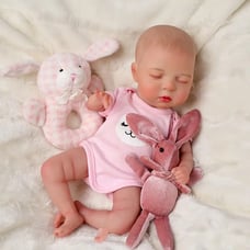 12-Inch Newborn Reproduction Doll - Perfect for Children and Collectors-fkls