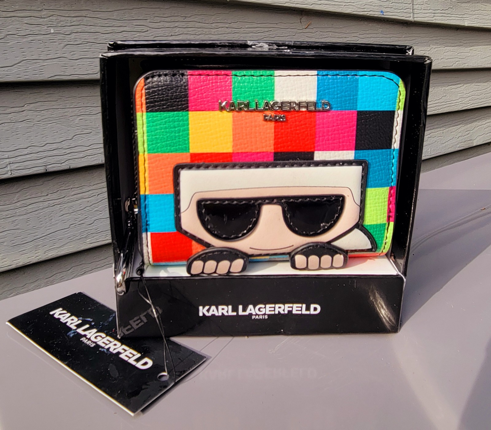 New in box Karl Lagerfeld Paris Coin Purse/Wallet NWT