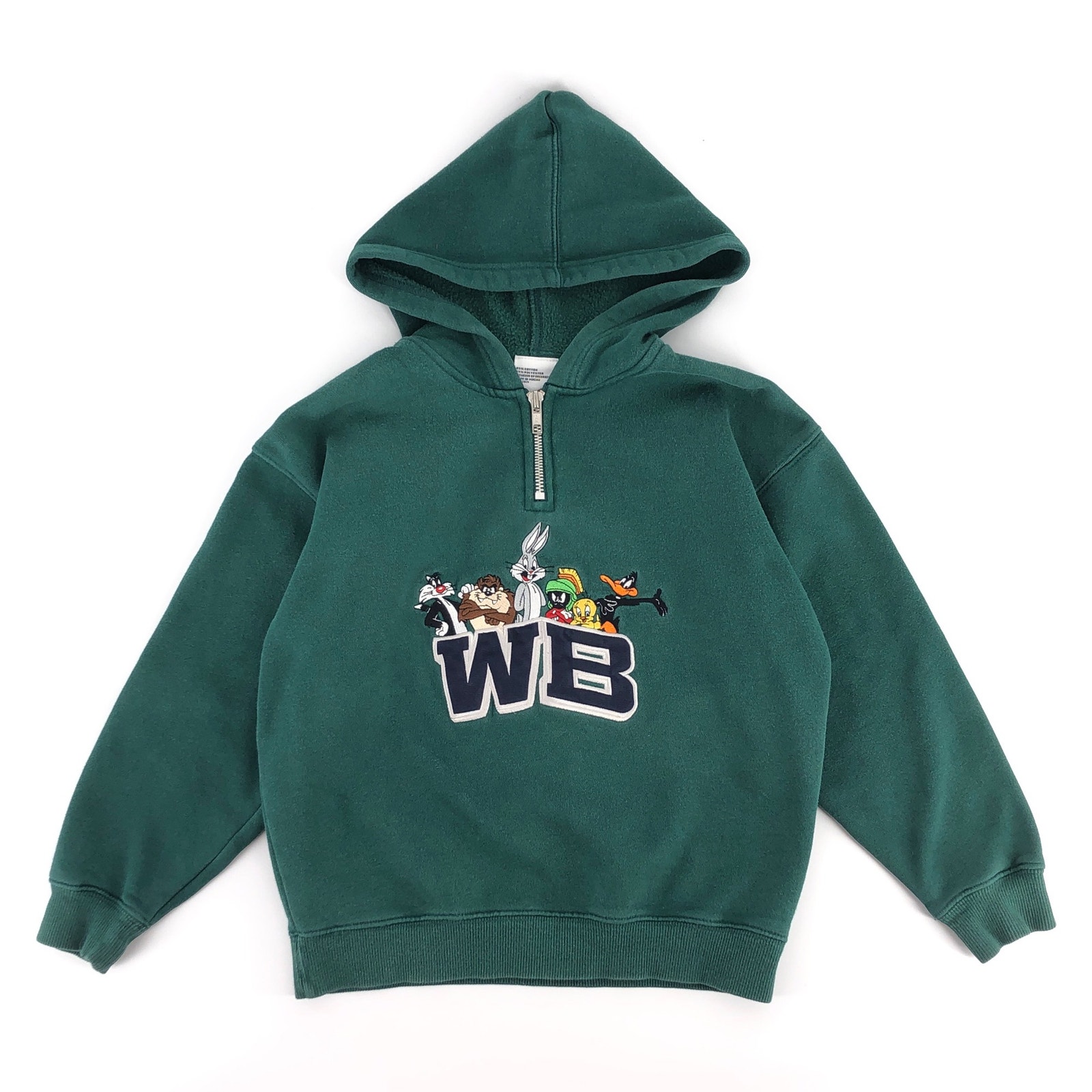 90s Looney Tunes Warner Brothers kids hoodie 1990s vintage