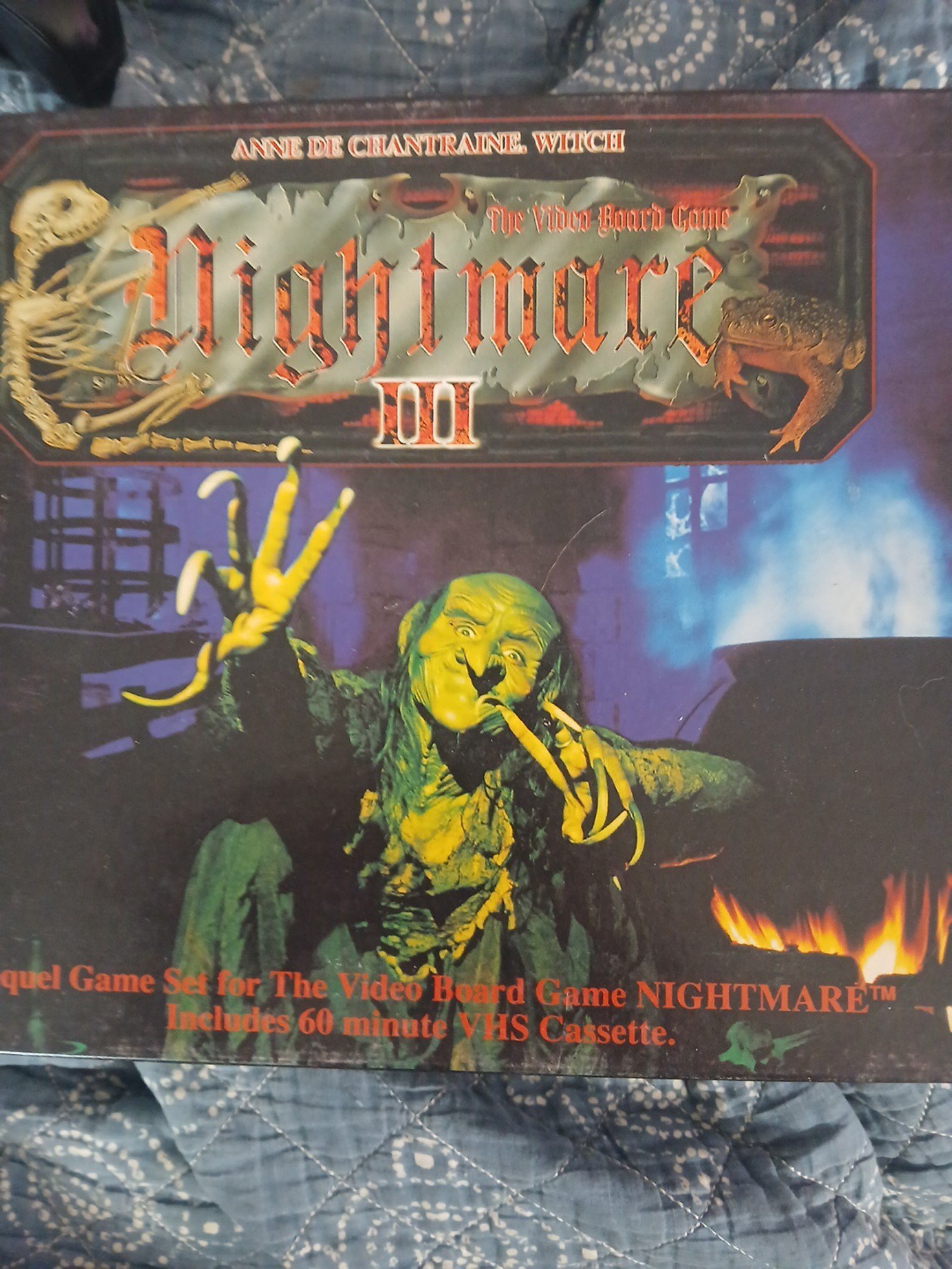 Nightmare video boardgame #3 Anne de Chantraine