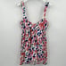 For Love & Lemons Gianna Mini Dress Floral Sleeveless Corset Size Medium