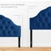 Velvet headboard