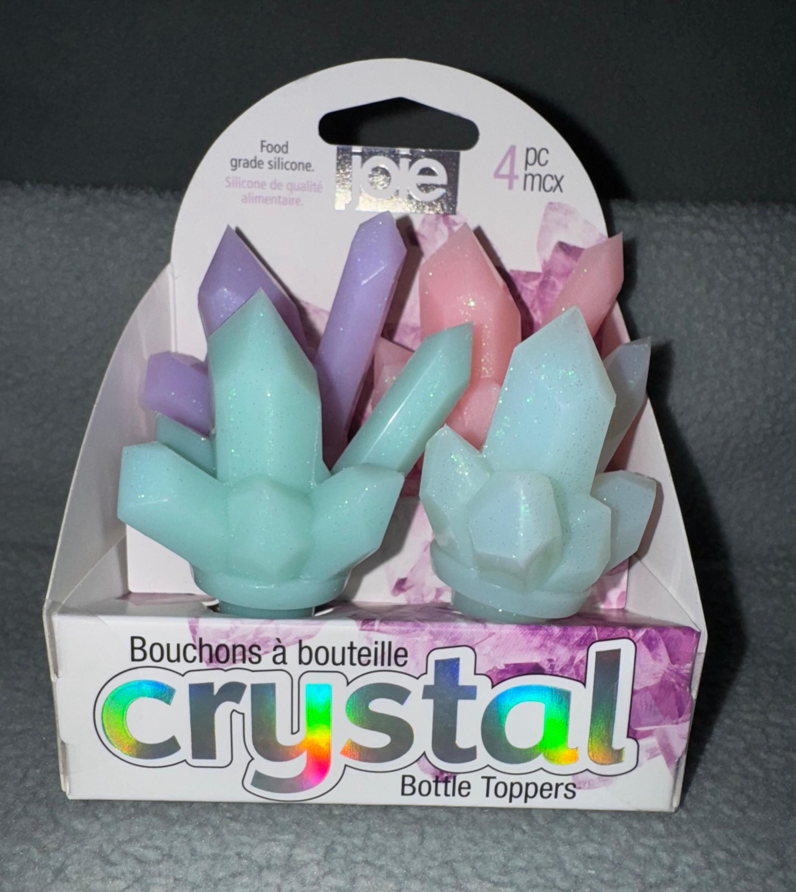 Wine bottle toppers