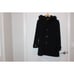 Sachi Collection Womens Wool Cashmere Coat Size Medium Fox Fur Trim Hood Old Mon