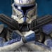Blue dc-17 blaster pistols set of 2