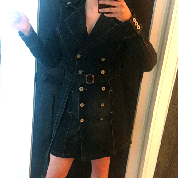 NWT JOU JOU premium denim dress jacket