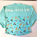 Disney Cruise Line Spirit Jersey Blue Mickey Minnie Mouse Australia LARGE - NEW