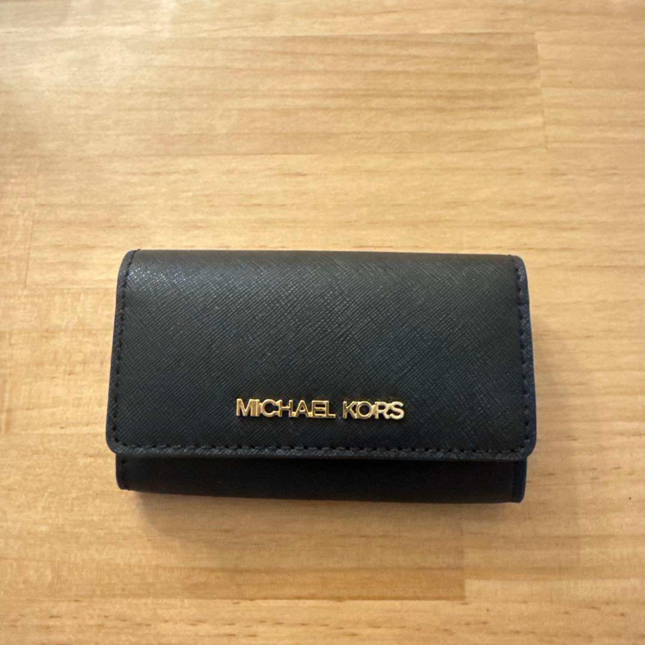 MICHAEL KORS Black Card Case - Michael Kors