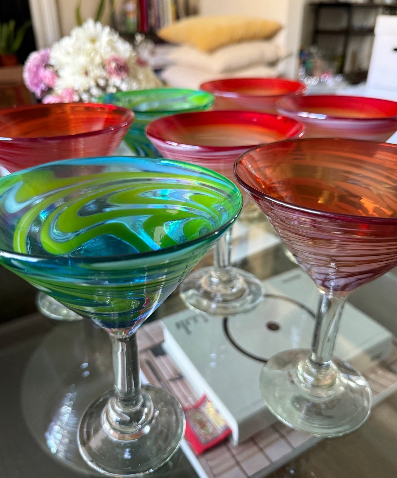 Martini/ Margarita Glasses (qty 7 )