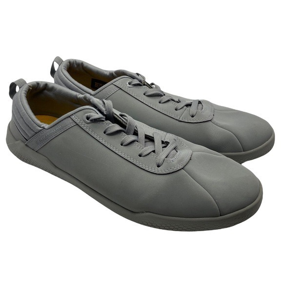 Caterpillar Water Stain Repellent Street Shield Gray Lace up Sneakers Men’s 10