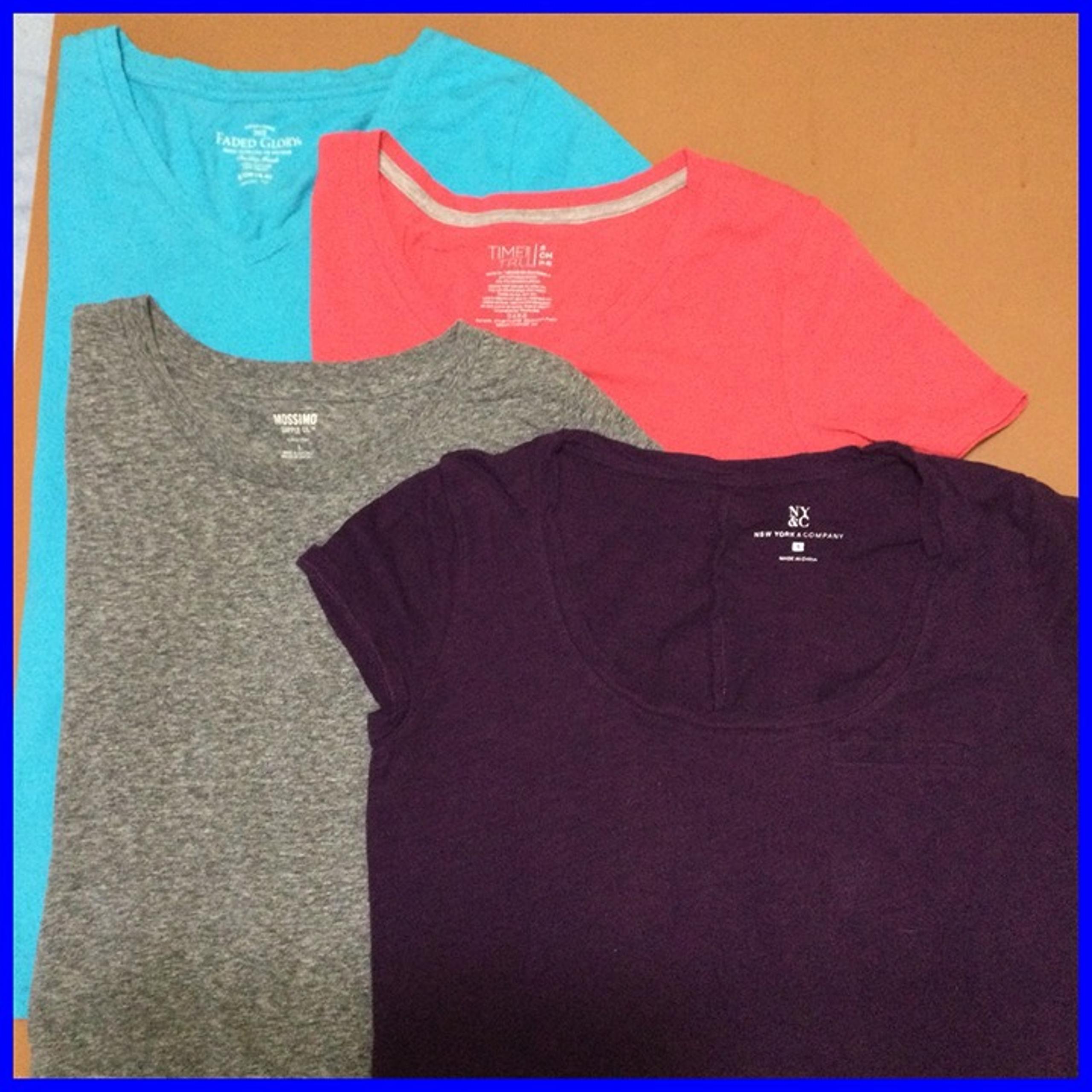 4 Casual Tops Lot, sz S
