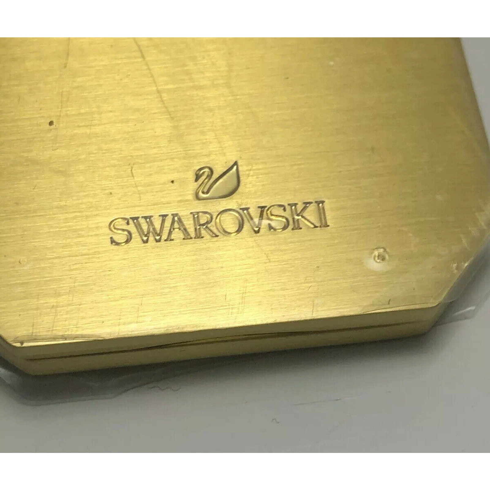 Swarovski Tarot Card Pocket Mirror - detail