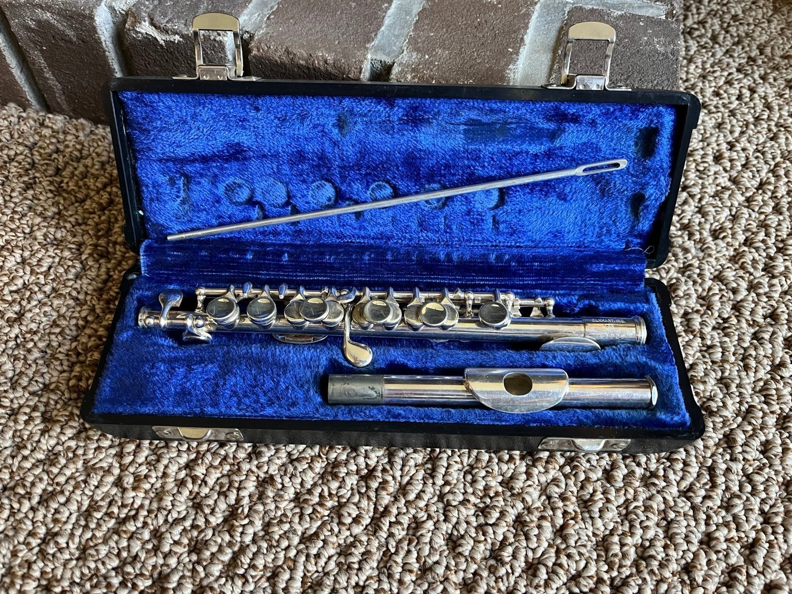Vintage Silver Plated Gemeinhardt Piccolo Model 4SP Circa 1989 - FREE SHIPPING