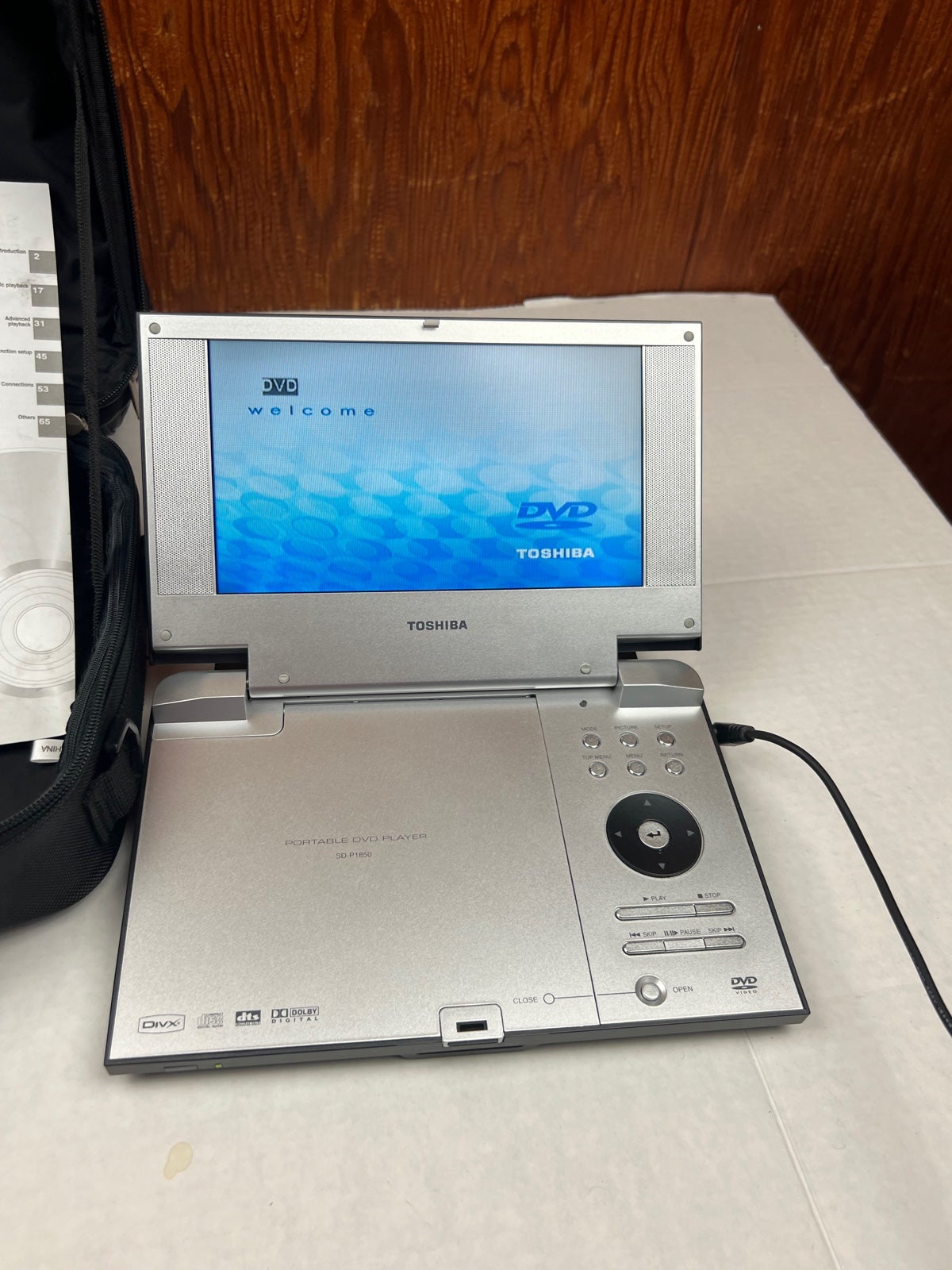 Store Portable DVD Player Toshiba SD-P1850SN