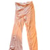 HOUSE OF CB Caixa Pale Light Pink Front Drape Asymmetric Stretch Trousers Pants