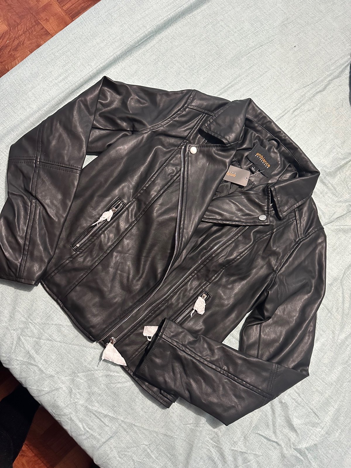 Moto Faux Leather Jacket