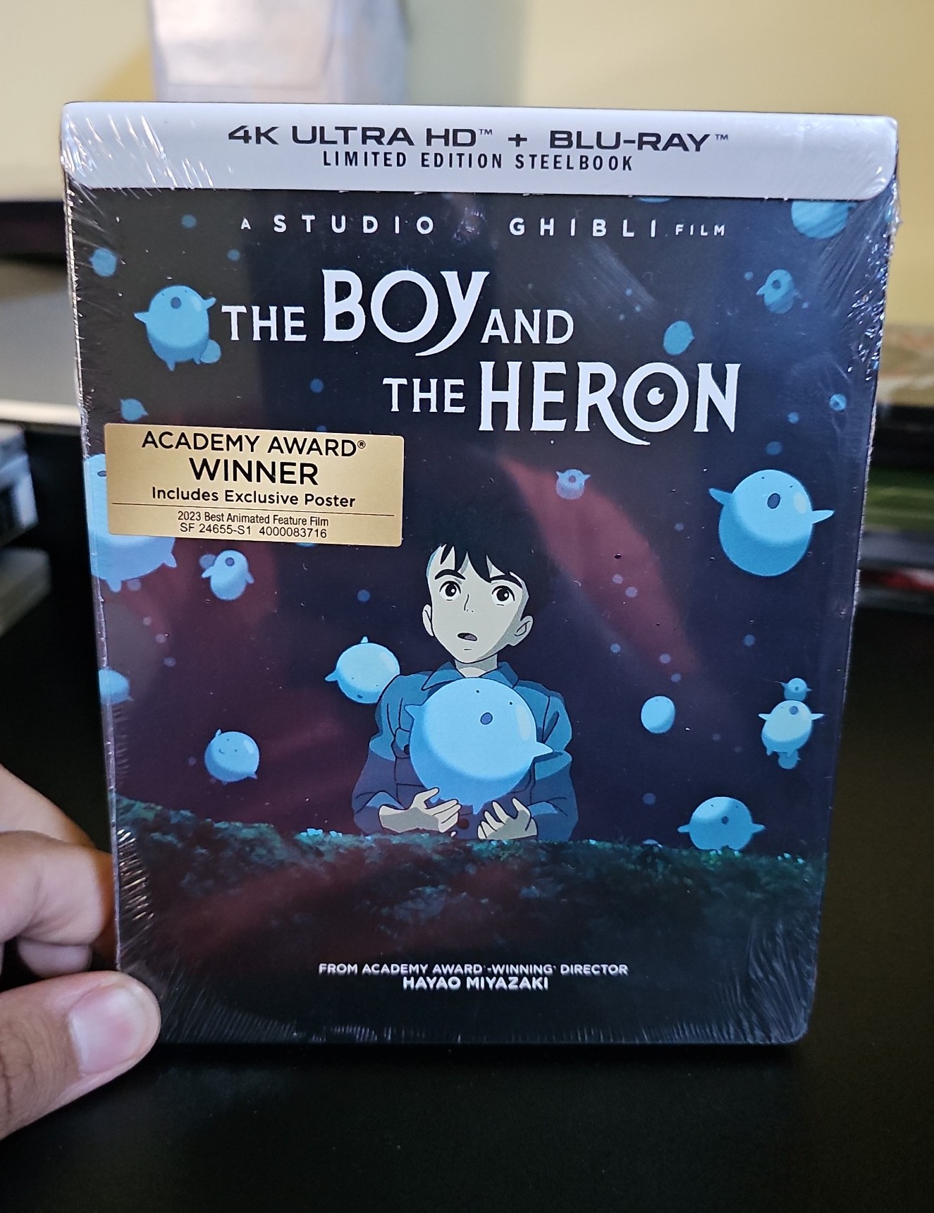 The Boy and the Heron 4K steelbook sealed