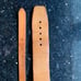 Louis Vuitton 3 pc luggage bag tag, strap, poignet set vachetta leather