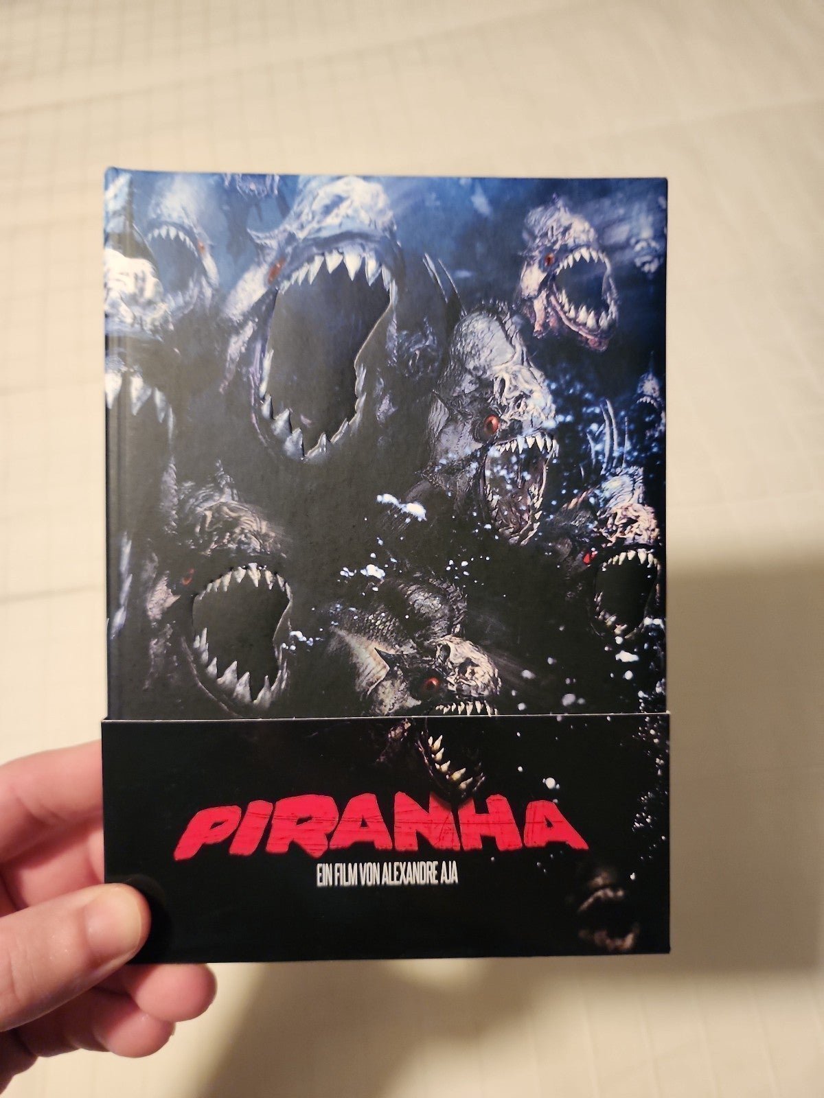 Piranha 3D 2010 Padded Mediabook Bluray (Ultra Rare)