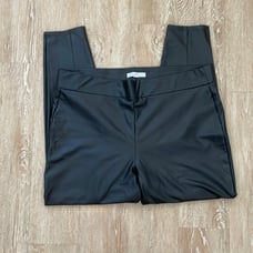 LOFT women’s faux leather leggings; size XXL
