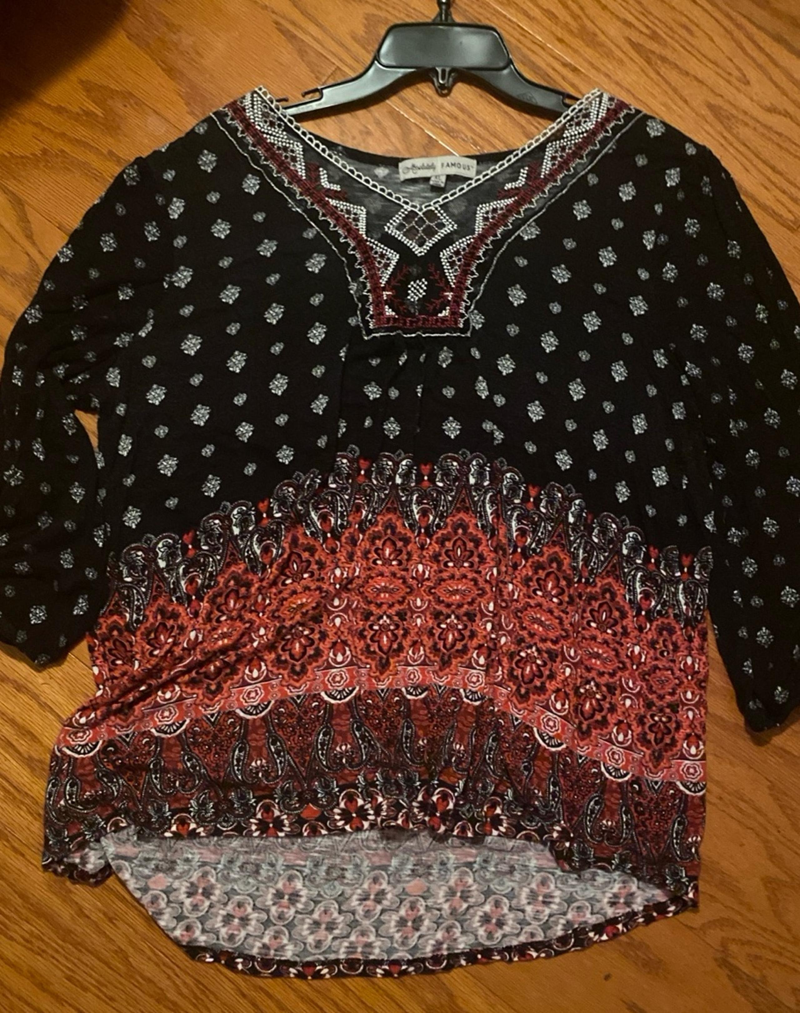Peasant type blouse/ top