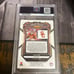 2023 Panini Prizm Draft Picks #34 Drake London Blue Wave /249 PSA 10