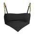 WeWoreWhat Brand New Black Bandana Bikini Top