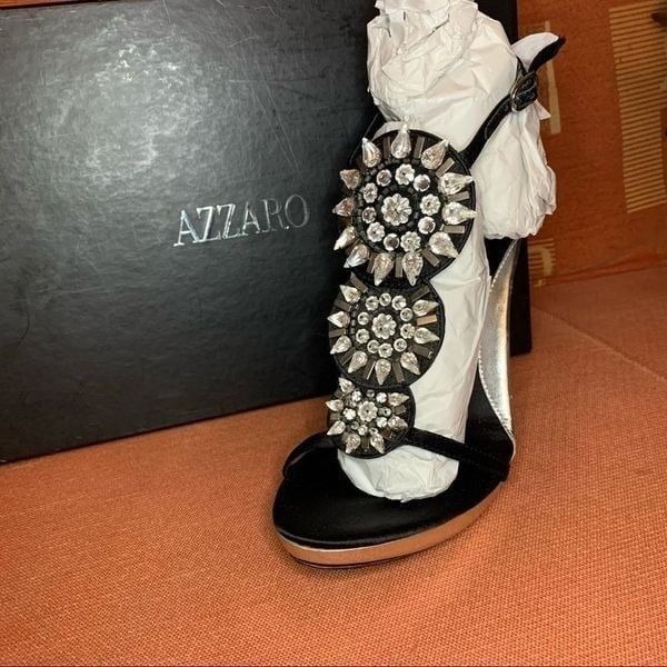 Jemima Khan for Azzaro Bejeweled Heels