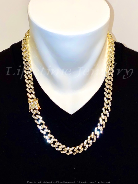 Gold Miami Cuban link chain