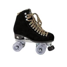 Moxi Panther Quad Roller Skate by Riedell Black Suede 5