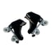 Moxi Panther Quad Roller Skate by Riedell Black Suede 5