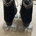 Moxi Panther Quad Roller Skate by Riedell Black Suede 5