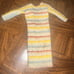 Vintage Barbie #3689 Striped Doll Dress Rare Doll not included