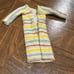 Vintage Barbie #3689 Striped Doll Dress Rare Doll not included