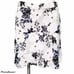 Witchery boho floral fluted hem fit & flare above knee gauzy skirt size 10
