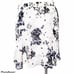 Witchery boho floral fluted hem fit & flare above knee gauzy skirt size 10