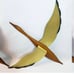 Set 3 Vintage Flying Geese Ducks Wall Art Decor MCM Metal & Brass Nice! 15”