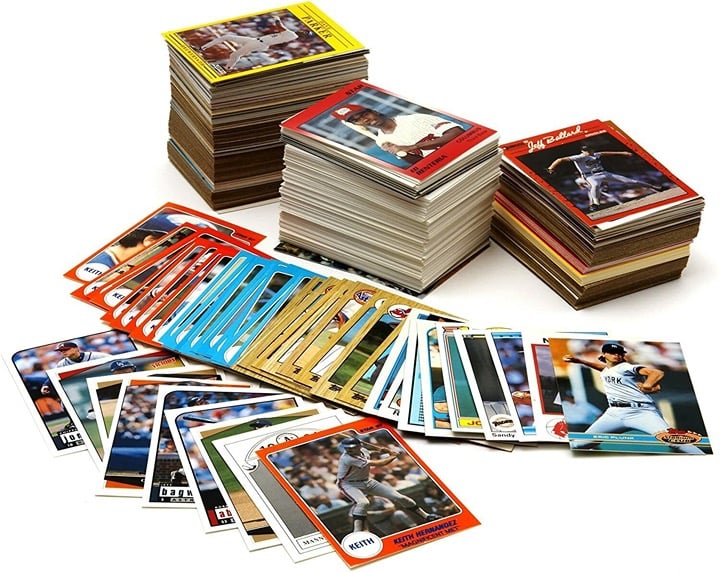 HUGE: MLB Baseball Card Box w/ Over 500 Cards. Players from the Last 25 Years!