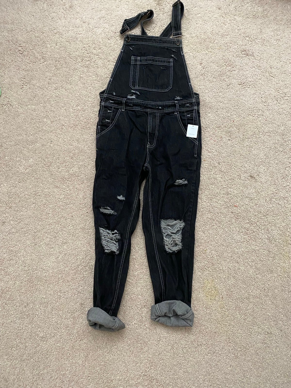 BDG MEN DENIM OVERALLS