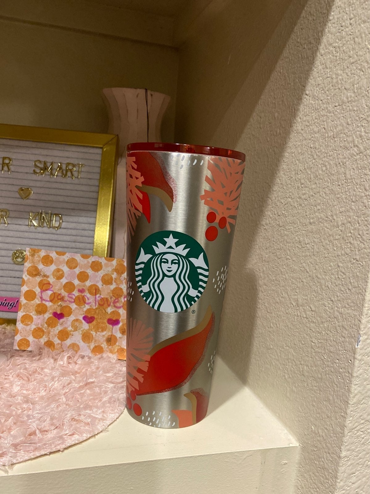 ✨RARE HTF Starbucks Holiday SS Cup 2019✨